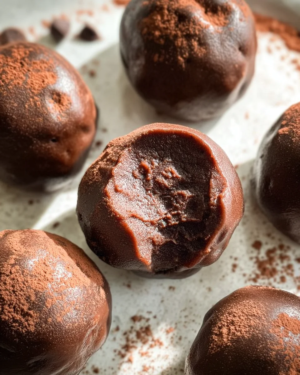3-Ingredient No Bake Brownie Bites 12 3-Ingredient