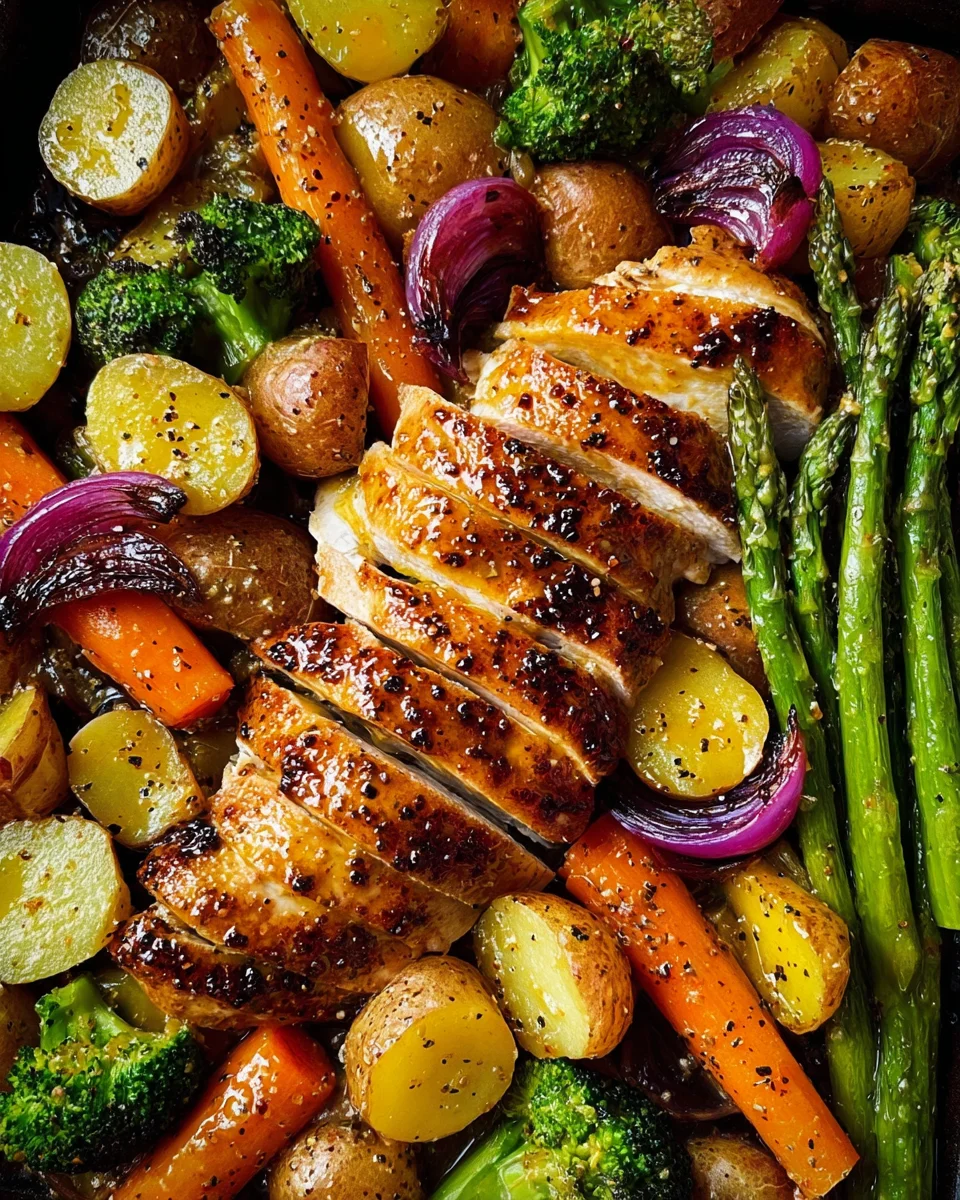 35 Minutes & One Sheet Pan Is All You Need For This Honey Mustard Chicken Recipe 23 35
