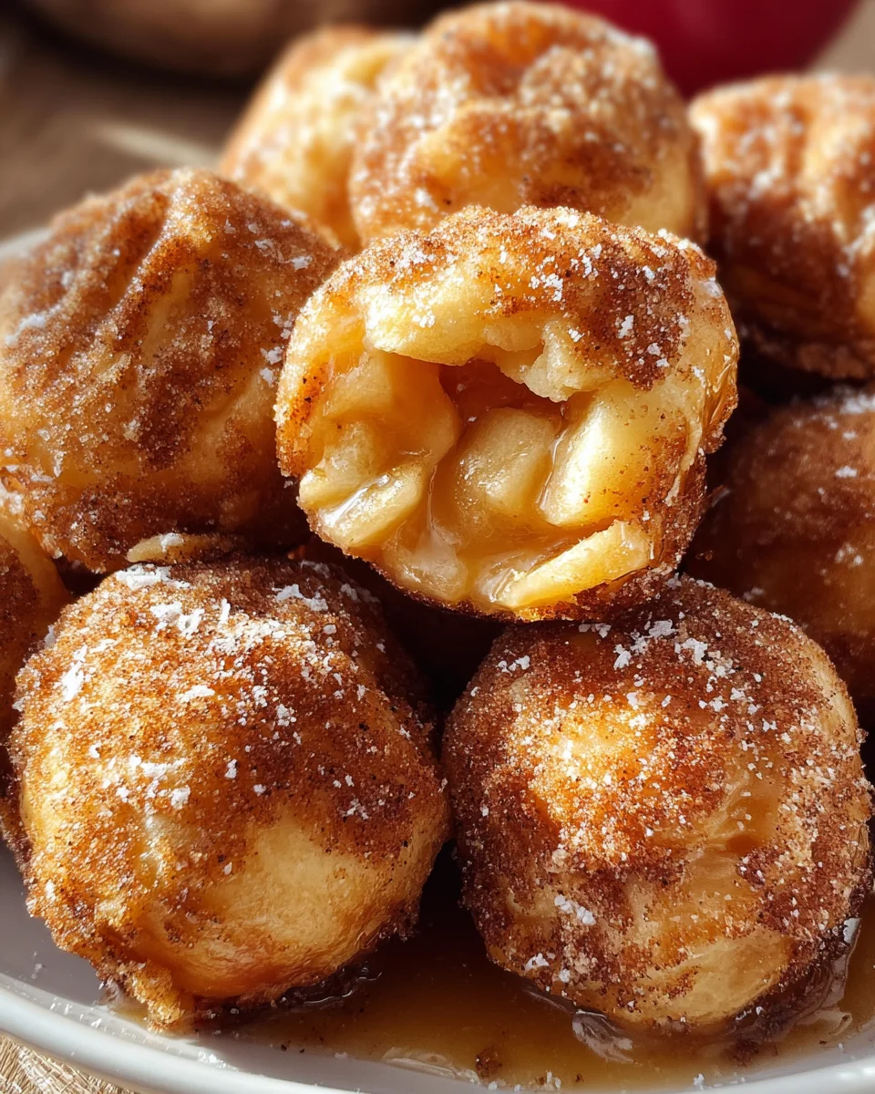 Air Fryer Apple Pie Bombs