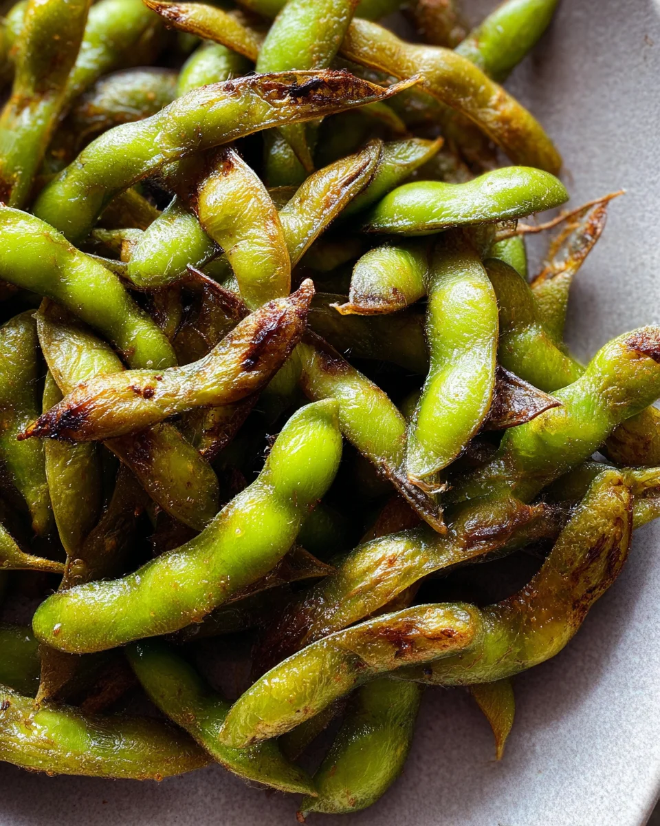 Air Fryer Edamame