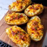 Air Fryer Twice Baked Potatoes