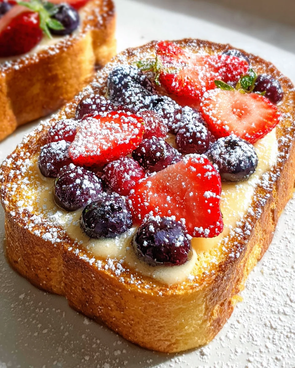 Air Fryer Yogurt Custard Toast