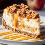 Apple Crisp Cheesecake