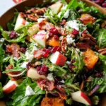 Autumn Salad with Apple Cider Vinaigrette