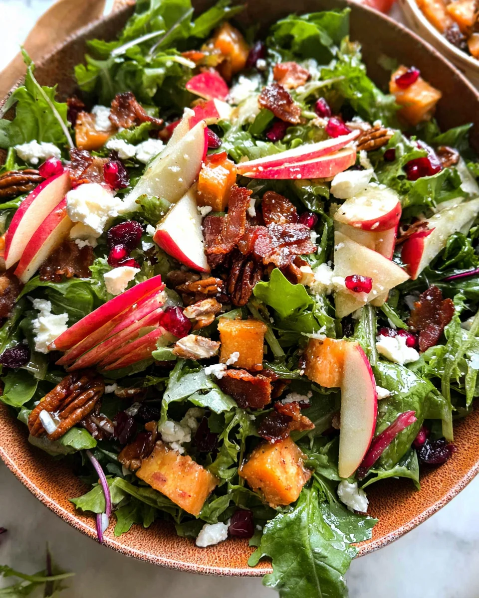 Autumn Salad with Apple Cider Vinaigrette 17 Autumn