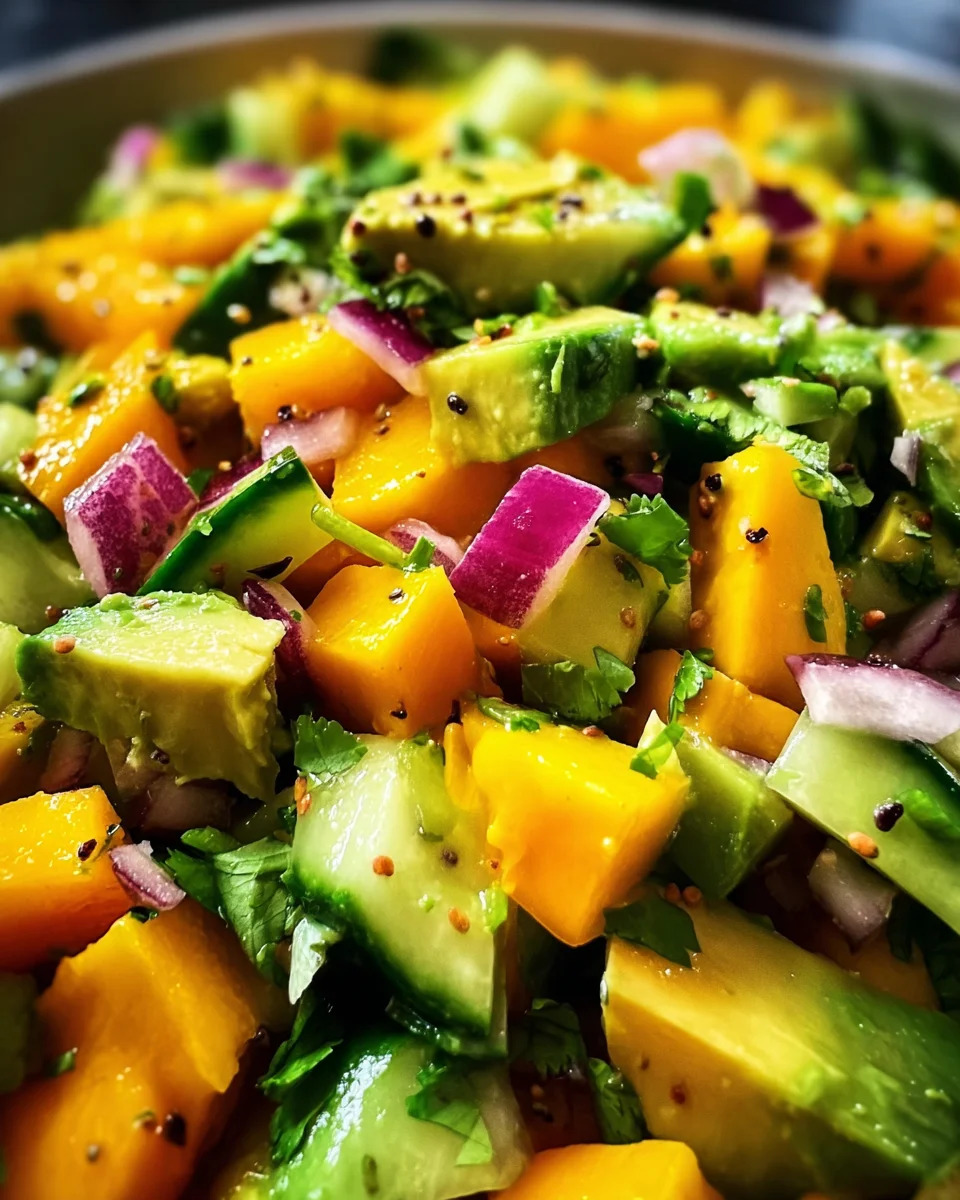 Avocado Mango Salad 18 Avocado Mango Salad