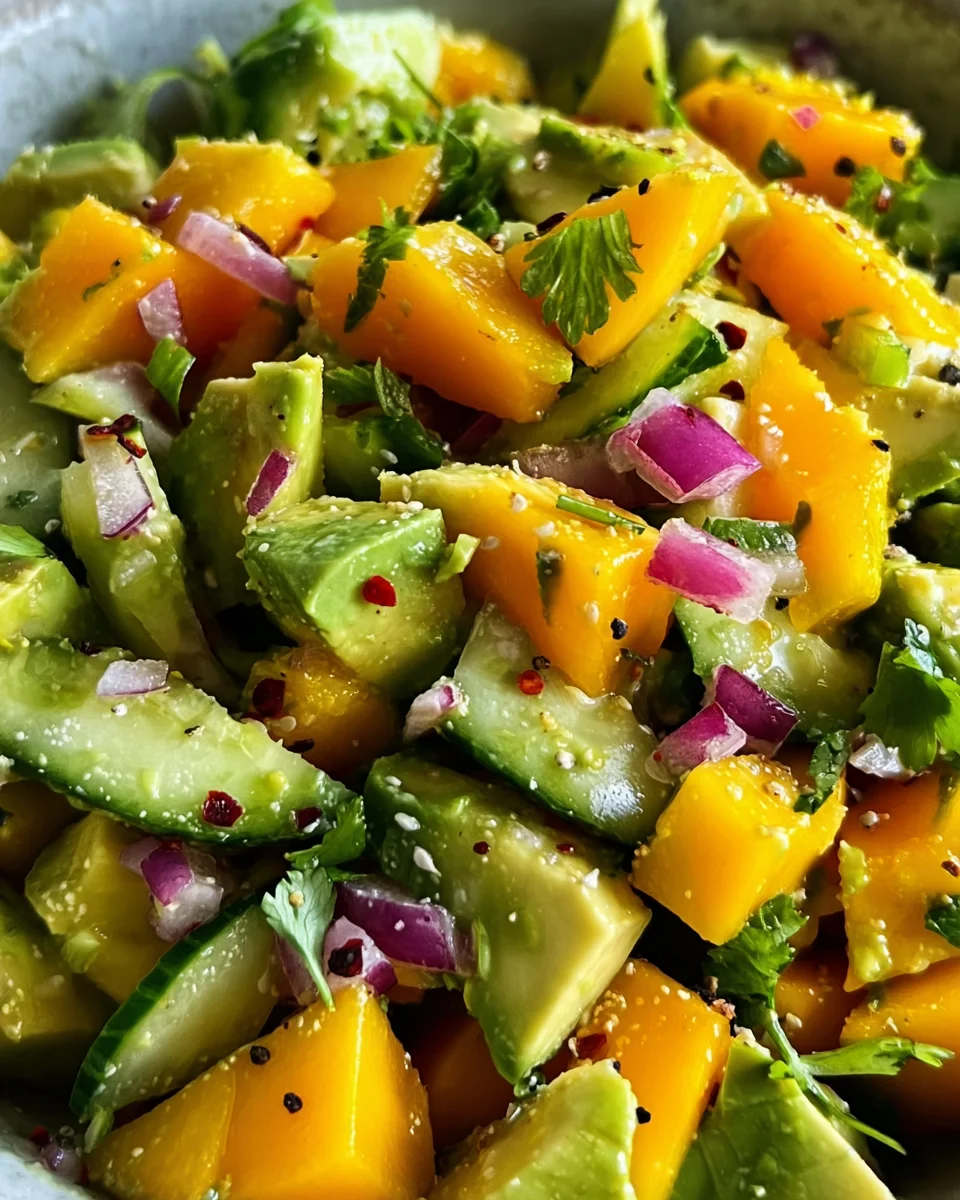 Avocado Mango Salad 19 Avocado
