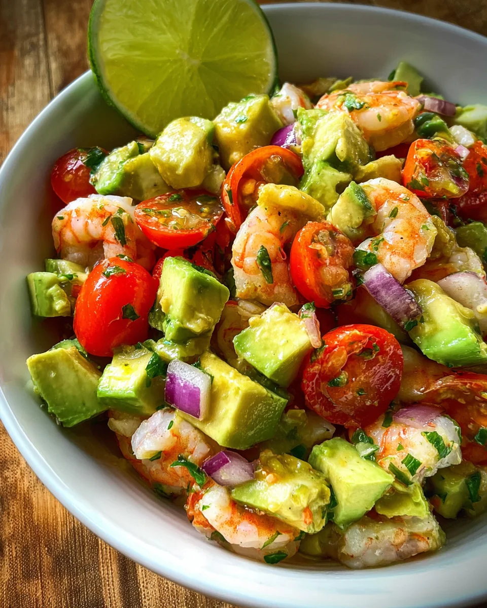 Avocado Salsa Shrimp Salad 20 Avocado Salsa Shrimp Salad