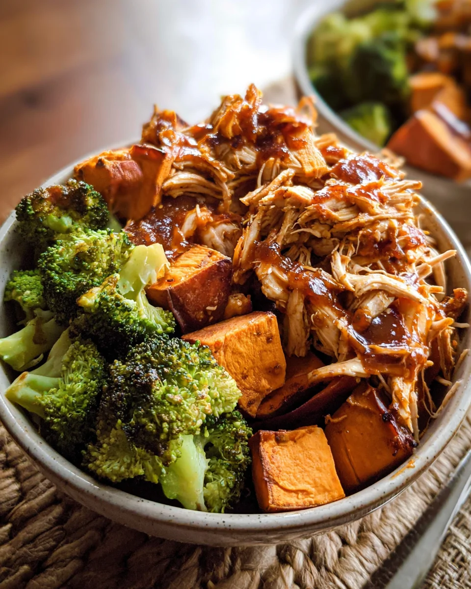 BBQ Chicken & Roasted Sweet Potato Bowls 20 BBQ