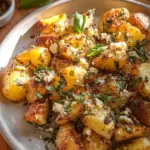 Baked Feta Potatoes