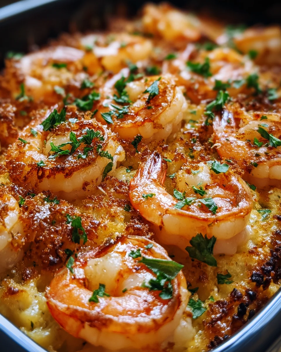 Baked Stuffed Shrimp Casserole