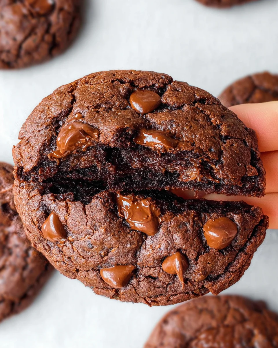Bakery Style Double Chocolate Chip Cookies 29 Bakery