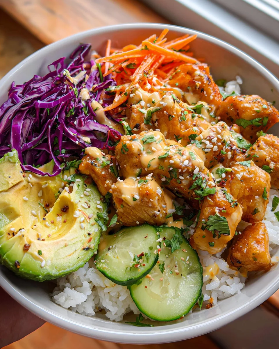 Bang Bang Chicken Bowl