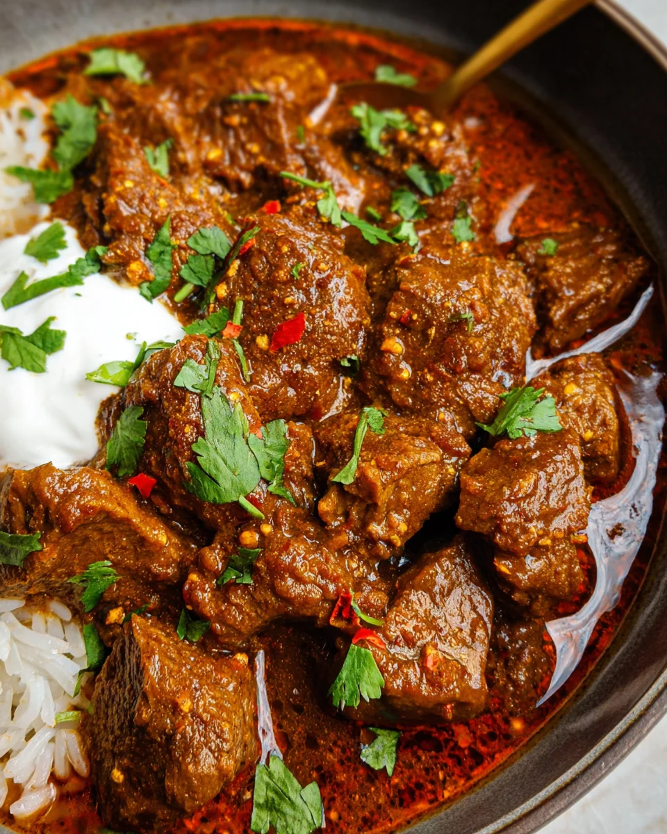 Beef Vindaloo 20 Beef