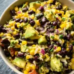 Black Bean Corn Avocado Salad