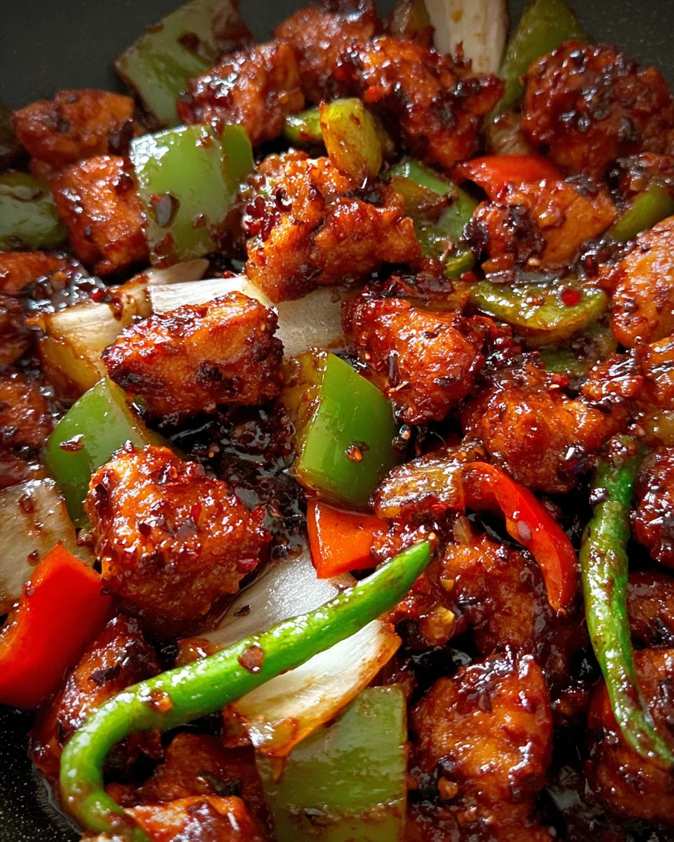 Black Pepper Chicken