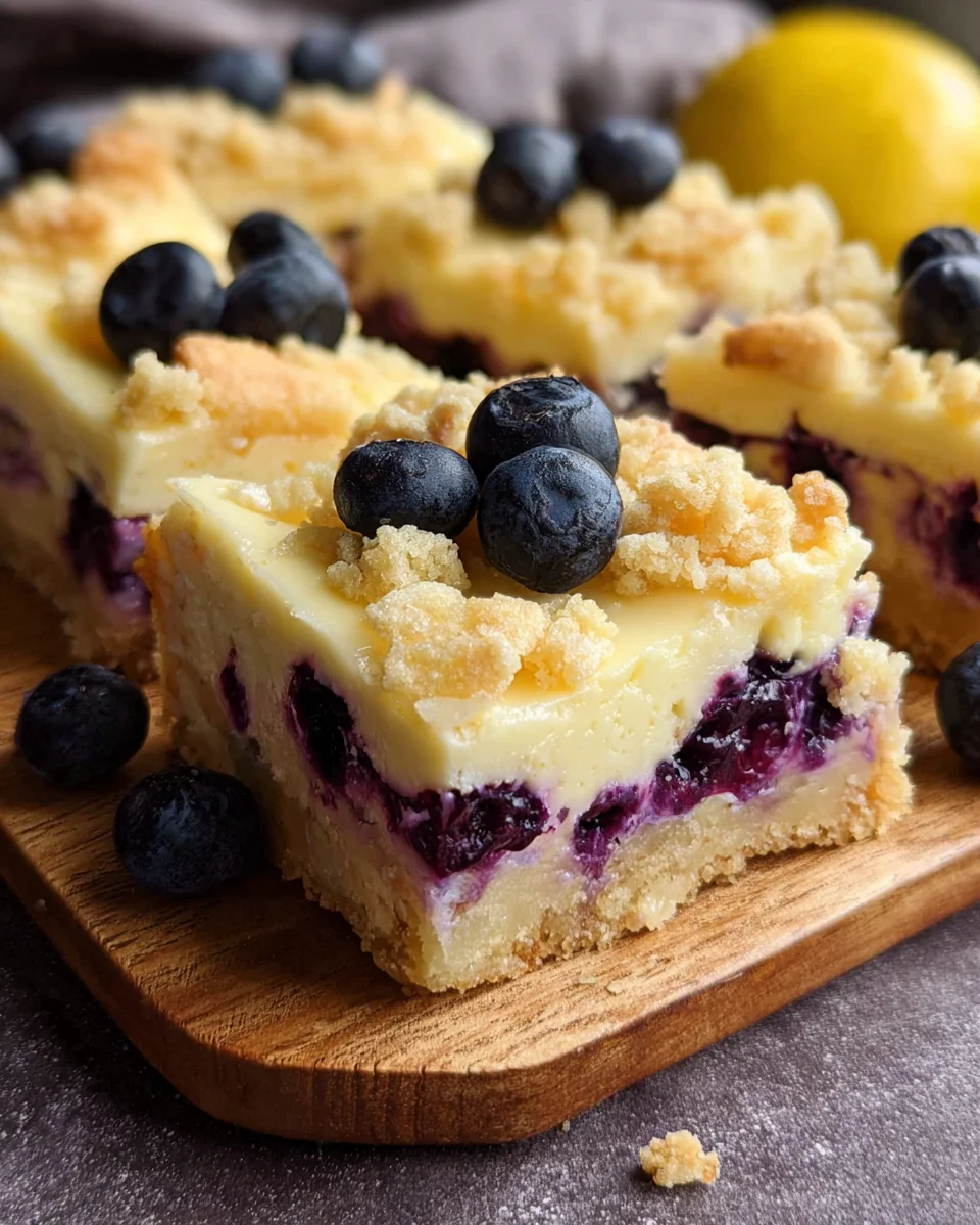 Blueberry Lemon Pie Bars 18 Blueberry