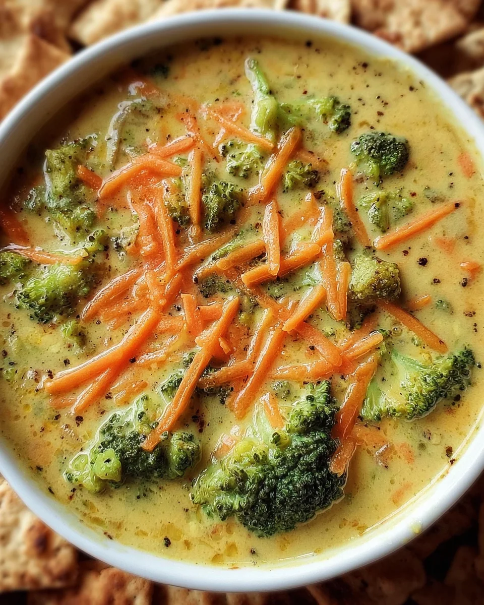 Broccoli Cheddar Soup 26 Broccoli