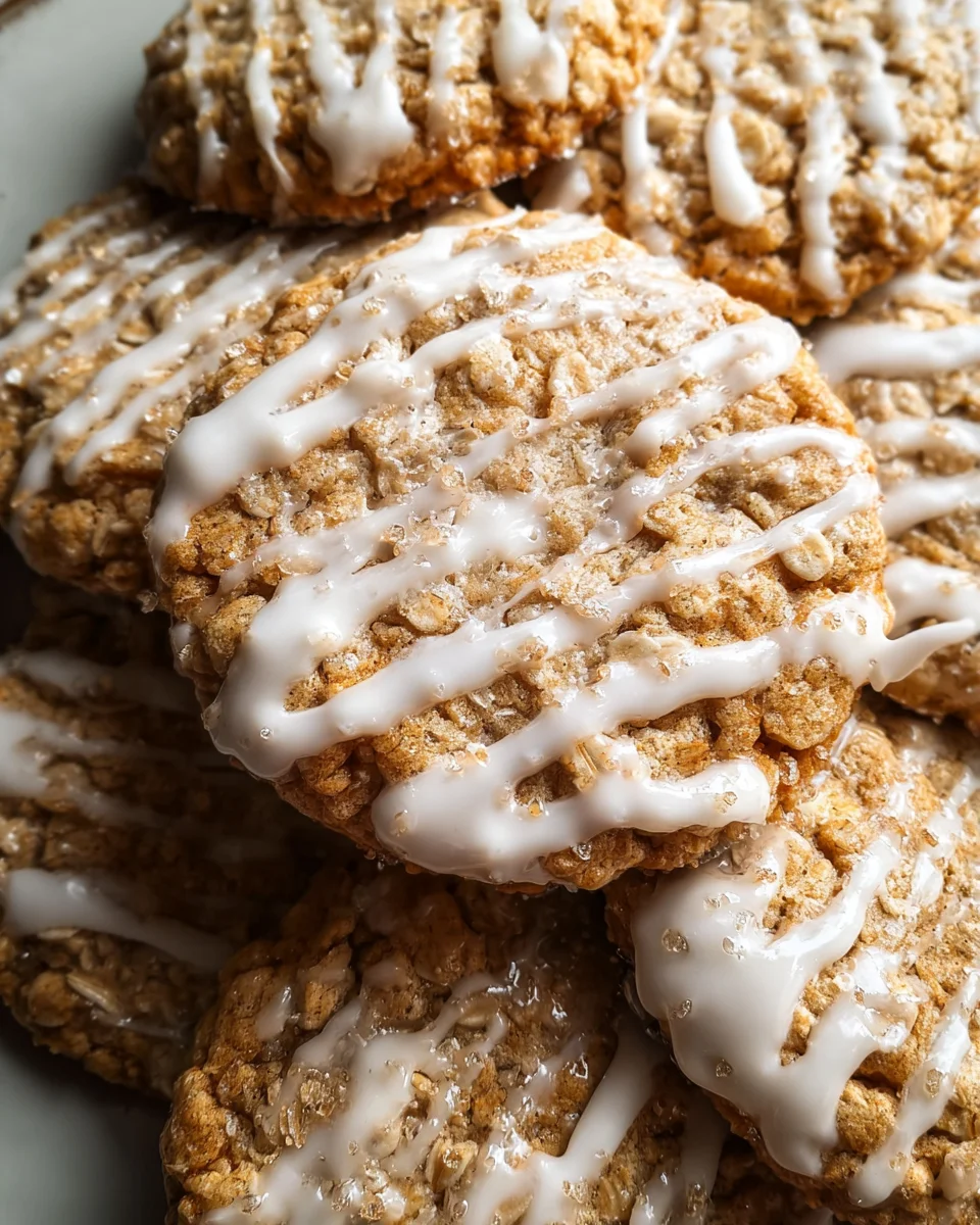 Brown Butter Iced Oatmeal Cookies Recipe 30 Brown Butter Iced Oatmeal Cookies Recipe
