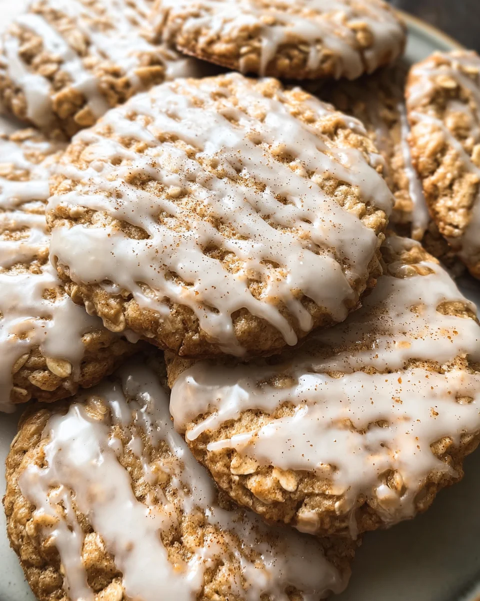 Brown Butter Iced Oatmeal Cookies Recipe 31 Brown
