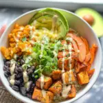 Cajun Sweet Potato Rice Bowl