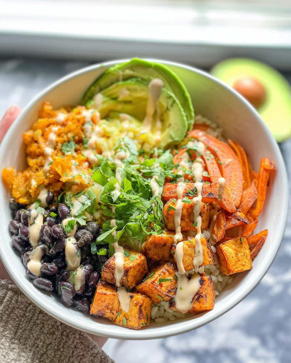 Cajun Sweet Potato Rice Bowl