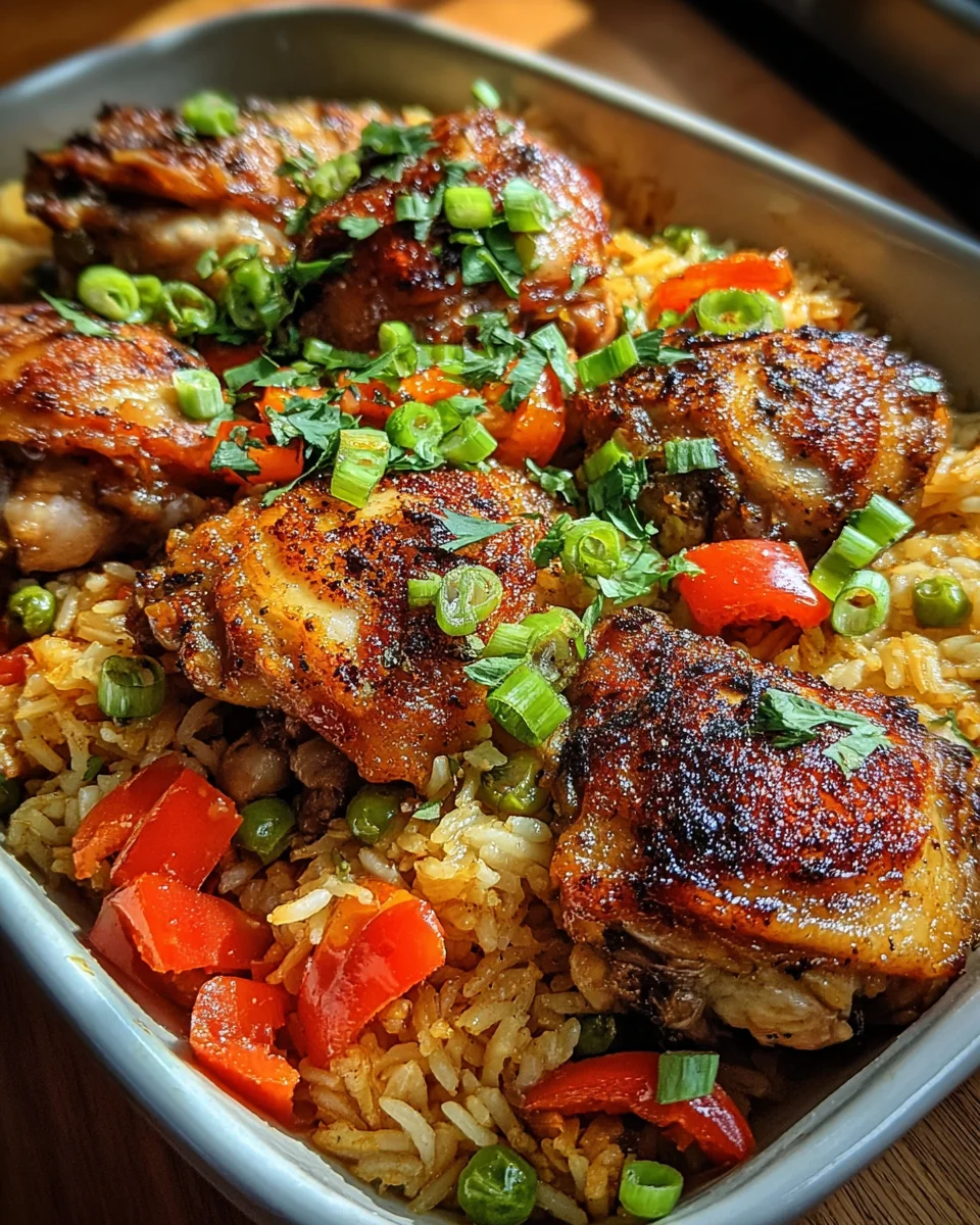 Caribbean Chicken and Rice 38 Caribbean