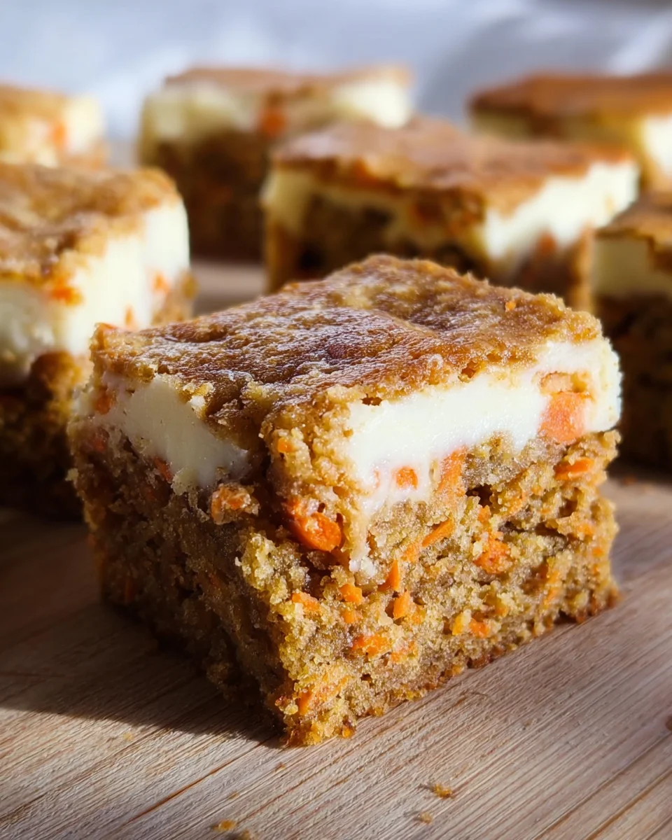 Carrot Cake Bars 26 Carrot Cake Bars