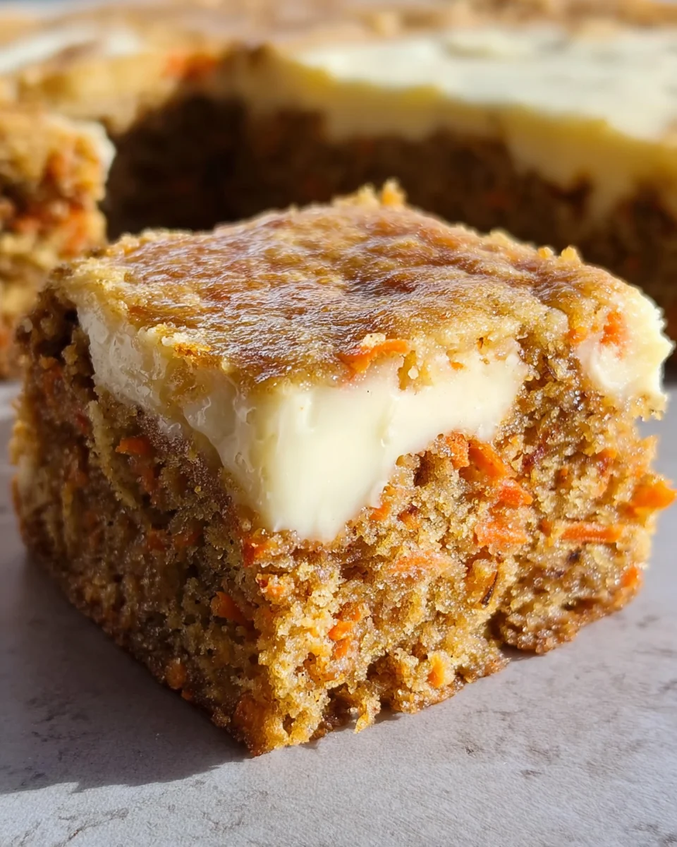 Carrot Cake Bars 27 Carrot