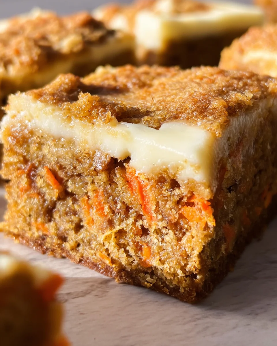 Carrot Cake Bars 28 Carrot