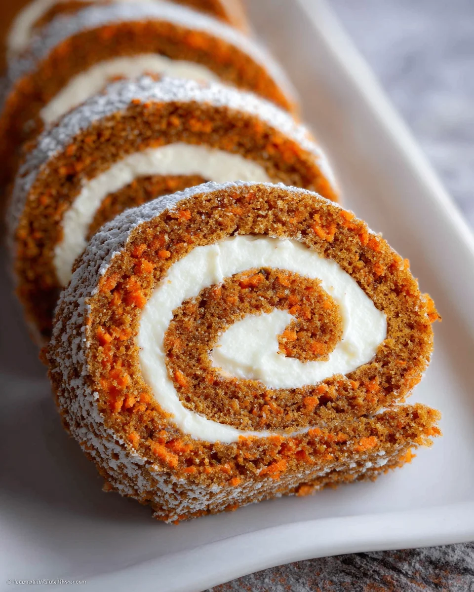 Carrot Cake Roll 29 Carrot Cake Roll