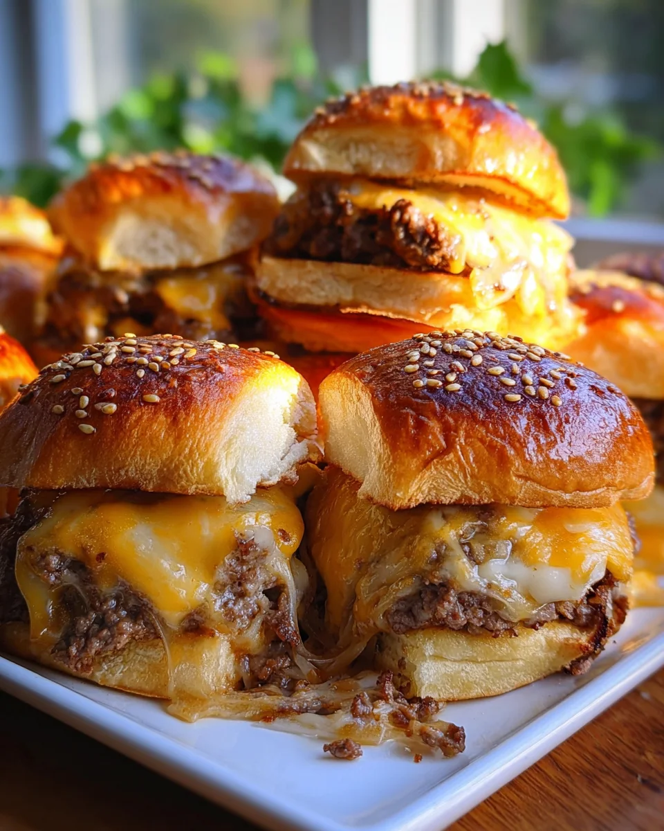 Cheeseburger Sliders 35 Cheeseburger