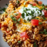 Cheesy Taco Rice Recipe