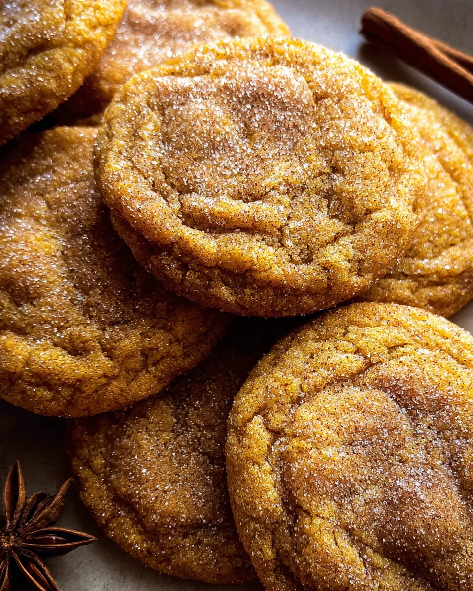 Chewy Pumpkin Cookies