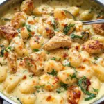 Chicken Alfredo Gnocchi