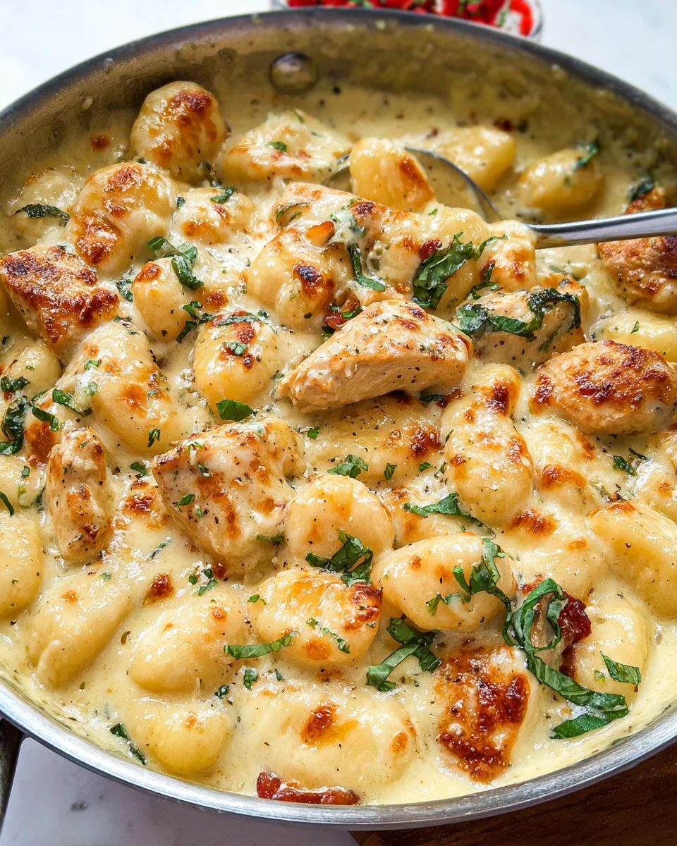 Chicken Alfredo Gnocchi 23 Chicken Alfredo Gnocchi