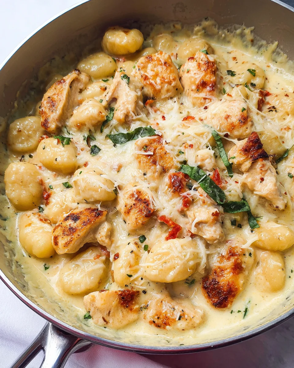 Chicken Alfredo Gnocchi 25 Chicken