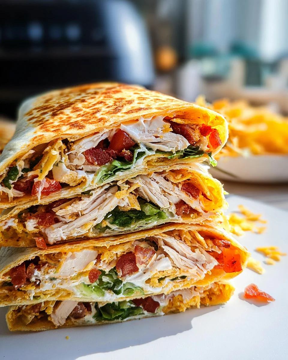 Chicken Bacon Ranch Crunchwrap 24 Chicken