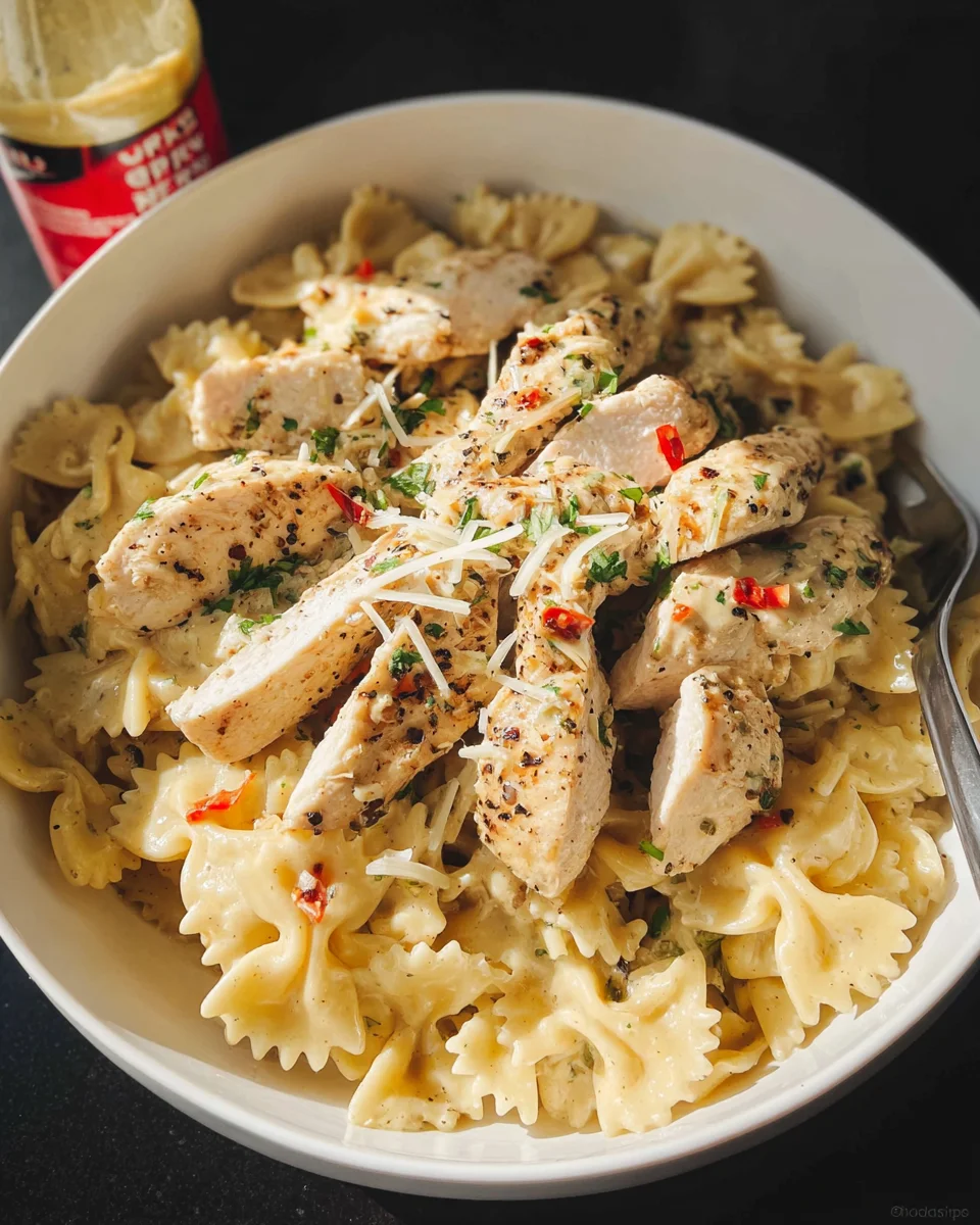 Chicken Garlic Parmesan Pasta 32 Chicken