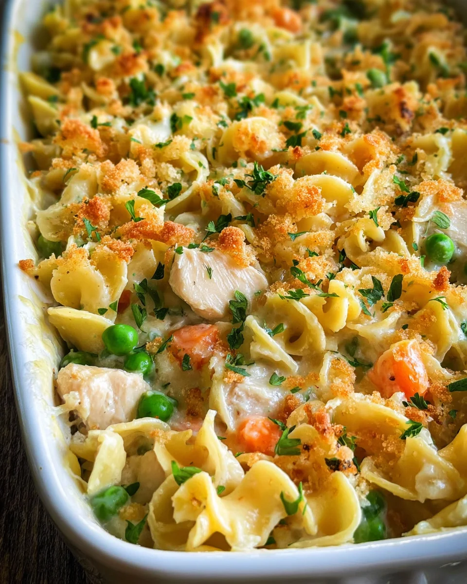 Chicken Noodle Casserole 20 Chicken