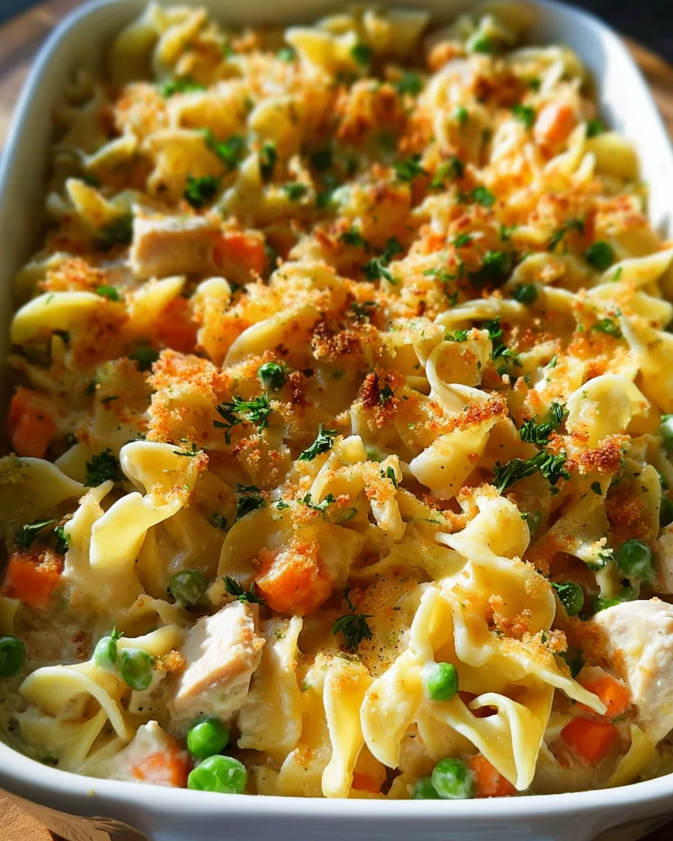 Chicken Noodle Casserole 21 Chicken