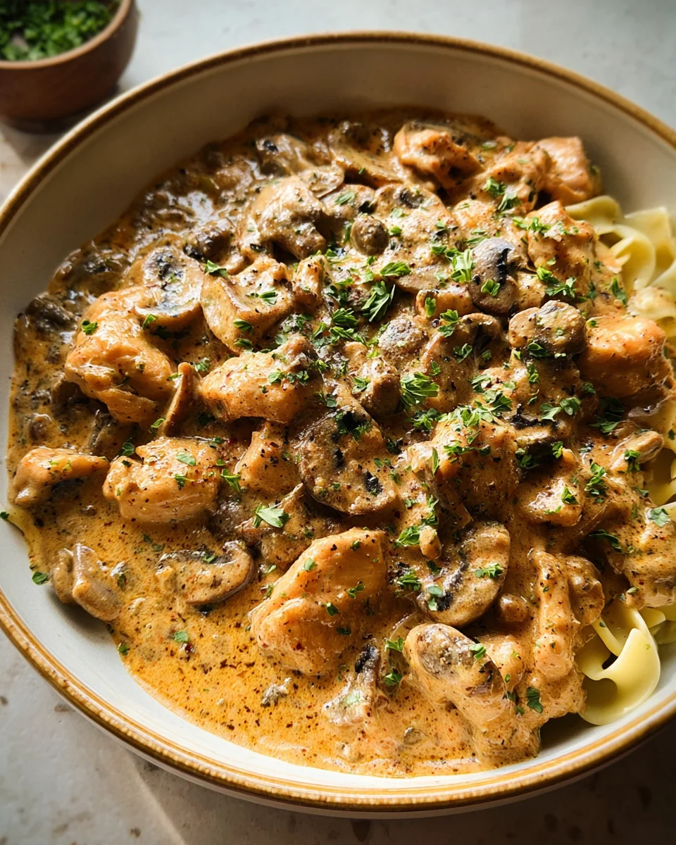 Chicken Stroganoff 21 Chicken