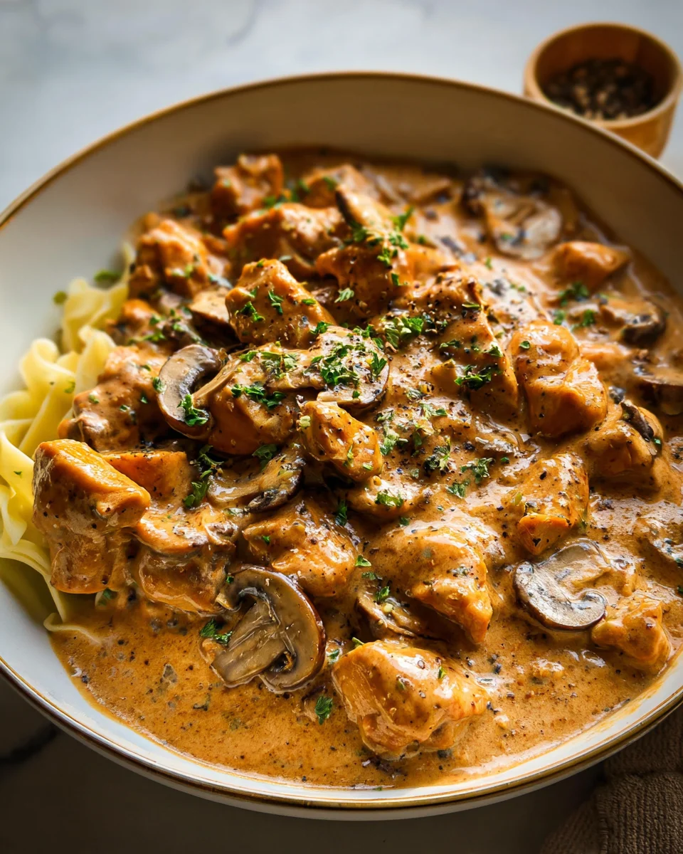 Chicken Stroganoff 22 Chicken