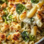 Chicken and Broccoli Alfredo Bake