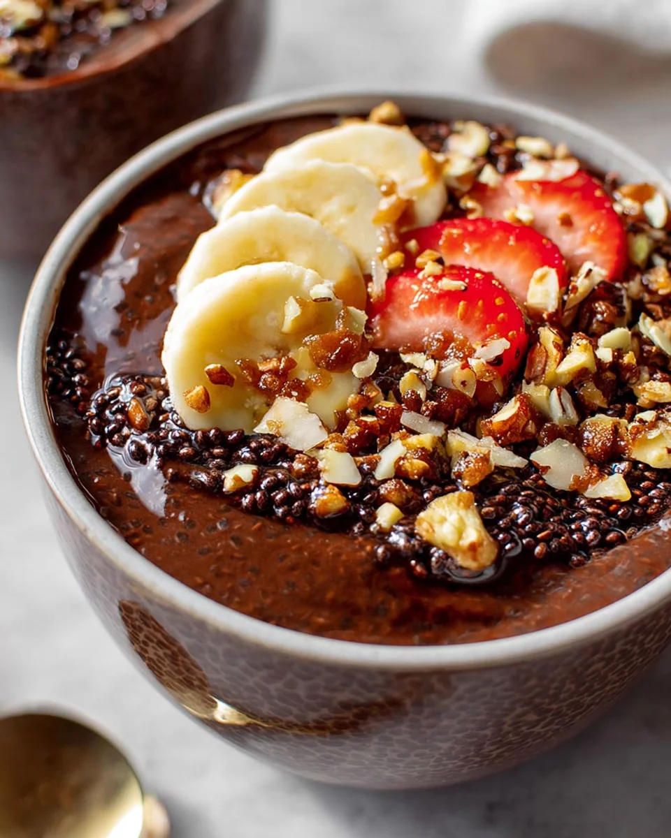 Chocolate Chia Pudding 17 Chocolate