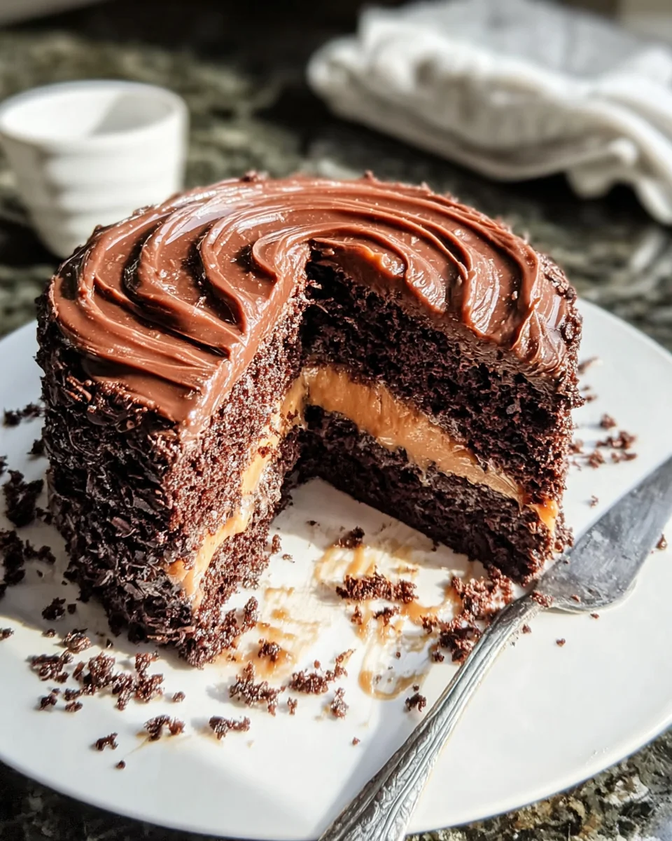 Chocolate Dulce de Leche Cake 31 Chocolate