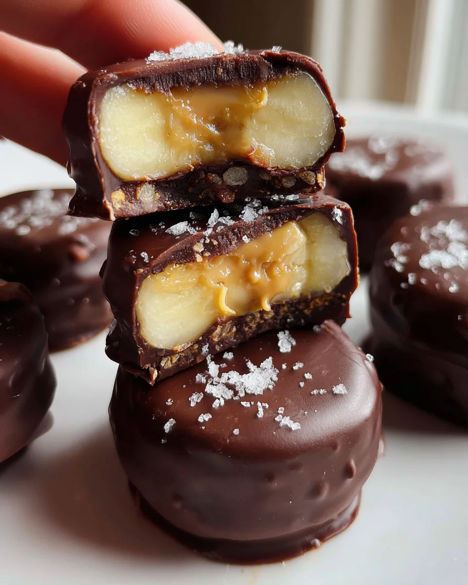 Chocolate Peanut Butter Banana Bites 16 Chocolate