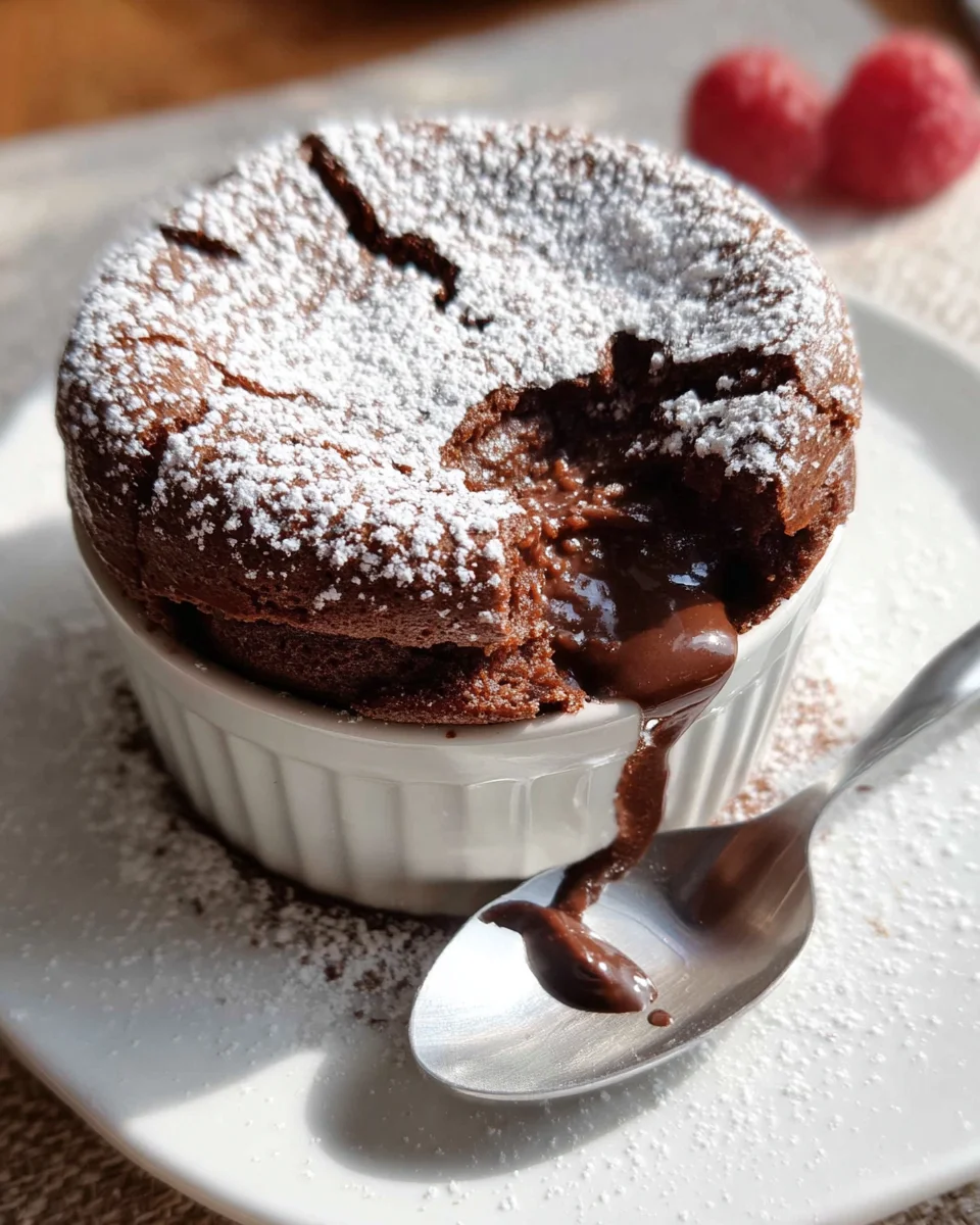 Chocolate Soufflé {low-fat}