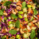 Chopped Asian Salad (Miso Dressing)