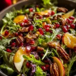 Christmas Salad with Honey Mustard Dressing